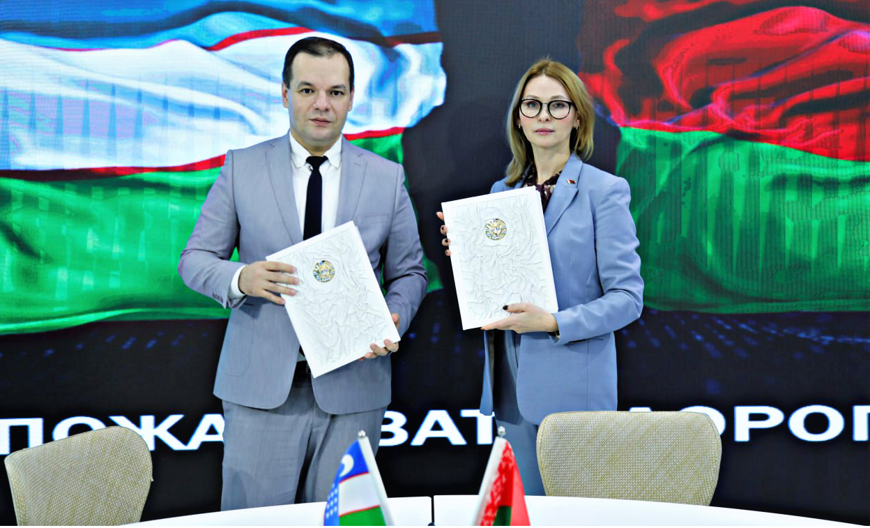 Развіваем міжнароднае супрацоўніцтва. Дэлегацыя НЦЗПІ наведвае з рабочым візітам Рэспубліку Узбекістан