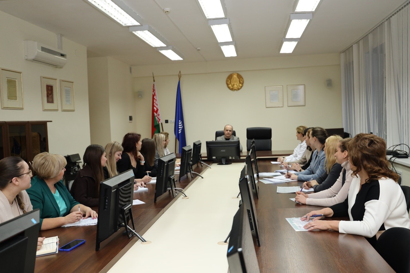 Актуальныя пытанні работы нашых філіялаў у сферы распаўсюджвання прававой інфармацыі разгледзелі на тэматычным мерапрыемстве