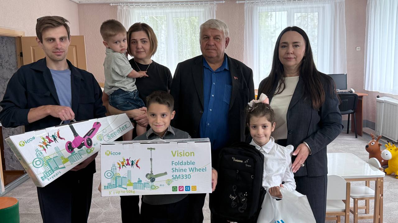 З клопатам пра кожнае дзіця. Павіншавалі падшэфных з пачаткам навучальнага года