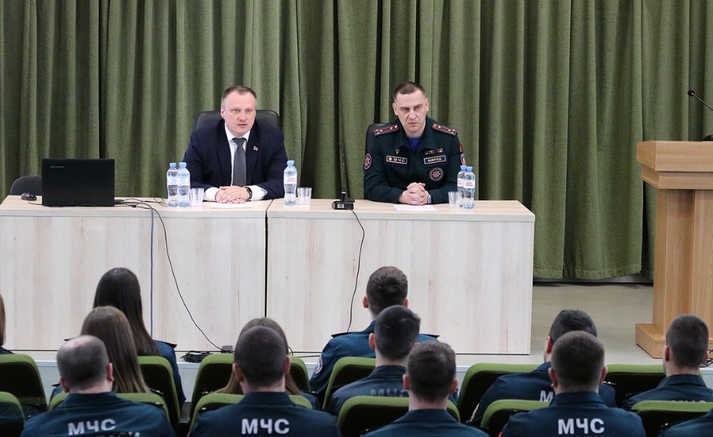 Укрепляем взаимодействие с Университетом гражданской защиты МЧС