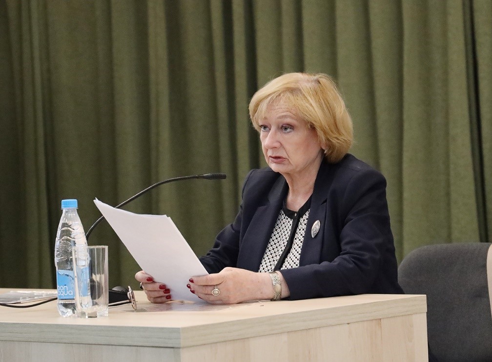 В Центре прошла лекция о государственных символах Беларуси
